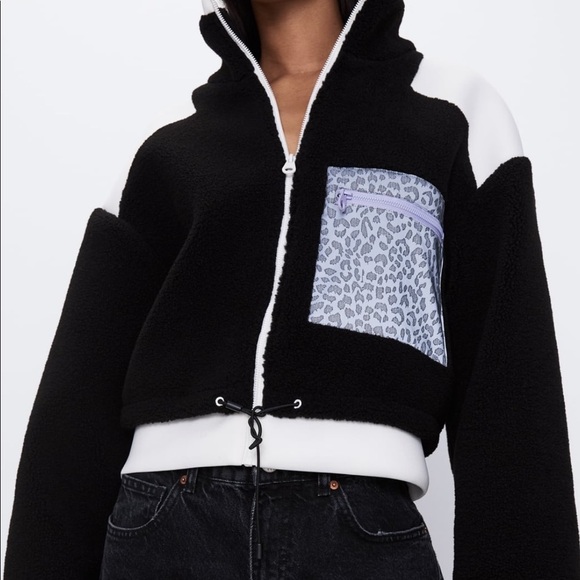 ZARA BNWT Fleece Jacket - Picture 6 of 7